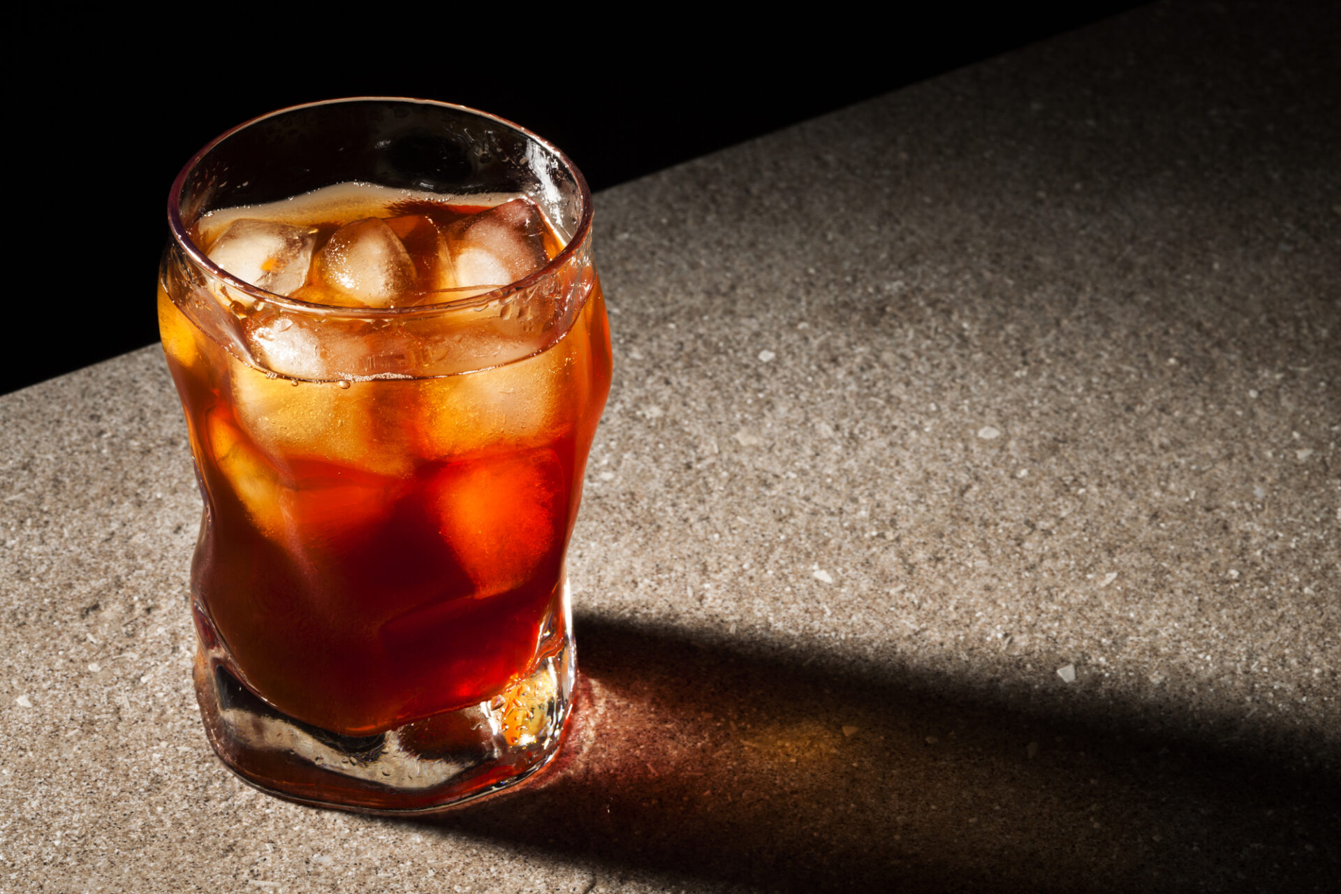 glasses from whiskey
